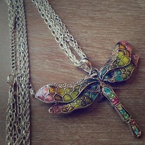 Dragonfly necklace